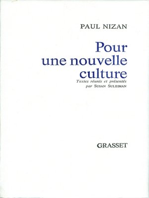 cover image of Pour une nouvelle culture